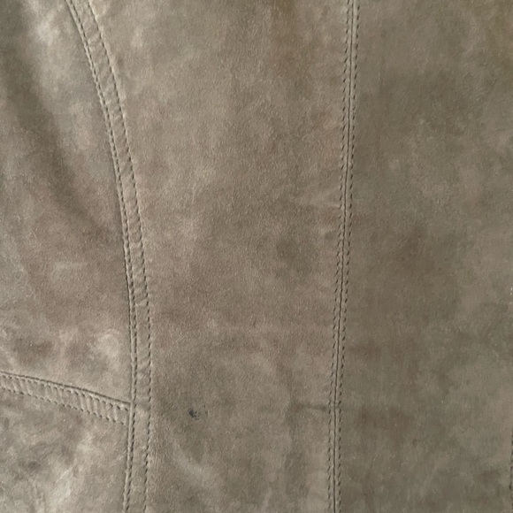 Free People genuine Suede leather moto jacket. - Picture 4 of 15